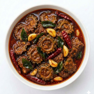 ripe red chili pickle (pandu mirapa pachadi)