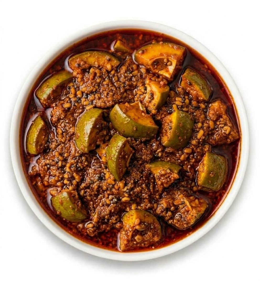 ripe red chili pickle (pandu mirapa pachadi) ripe red chili pickle (pandu mirapa pachadi)