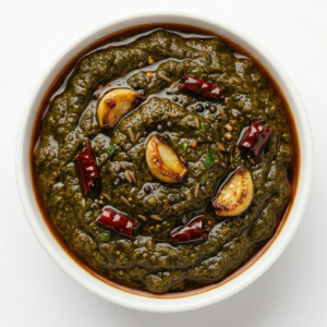ripe red chili pickle (pandu mirapa pachadi)